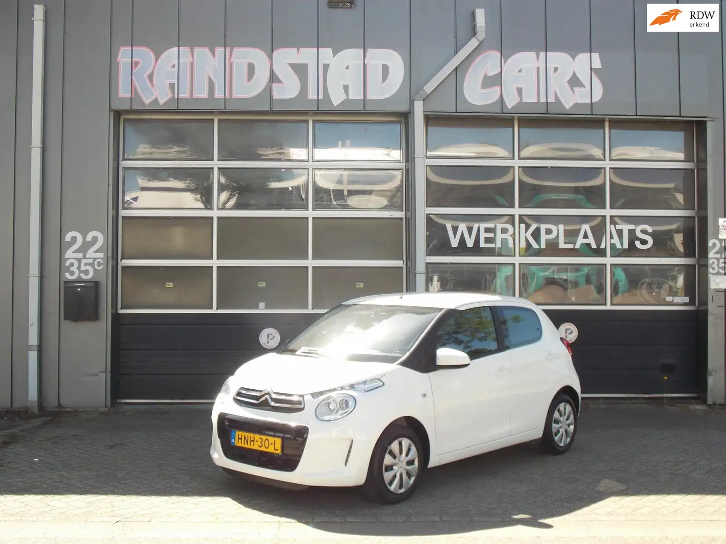 Citroen C1 1.0 e-VTi Live Airco Elek Pakket 5Deurs 2016bj GAR Blanc - 1
