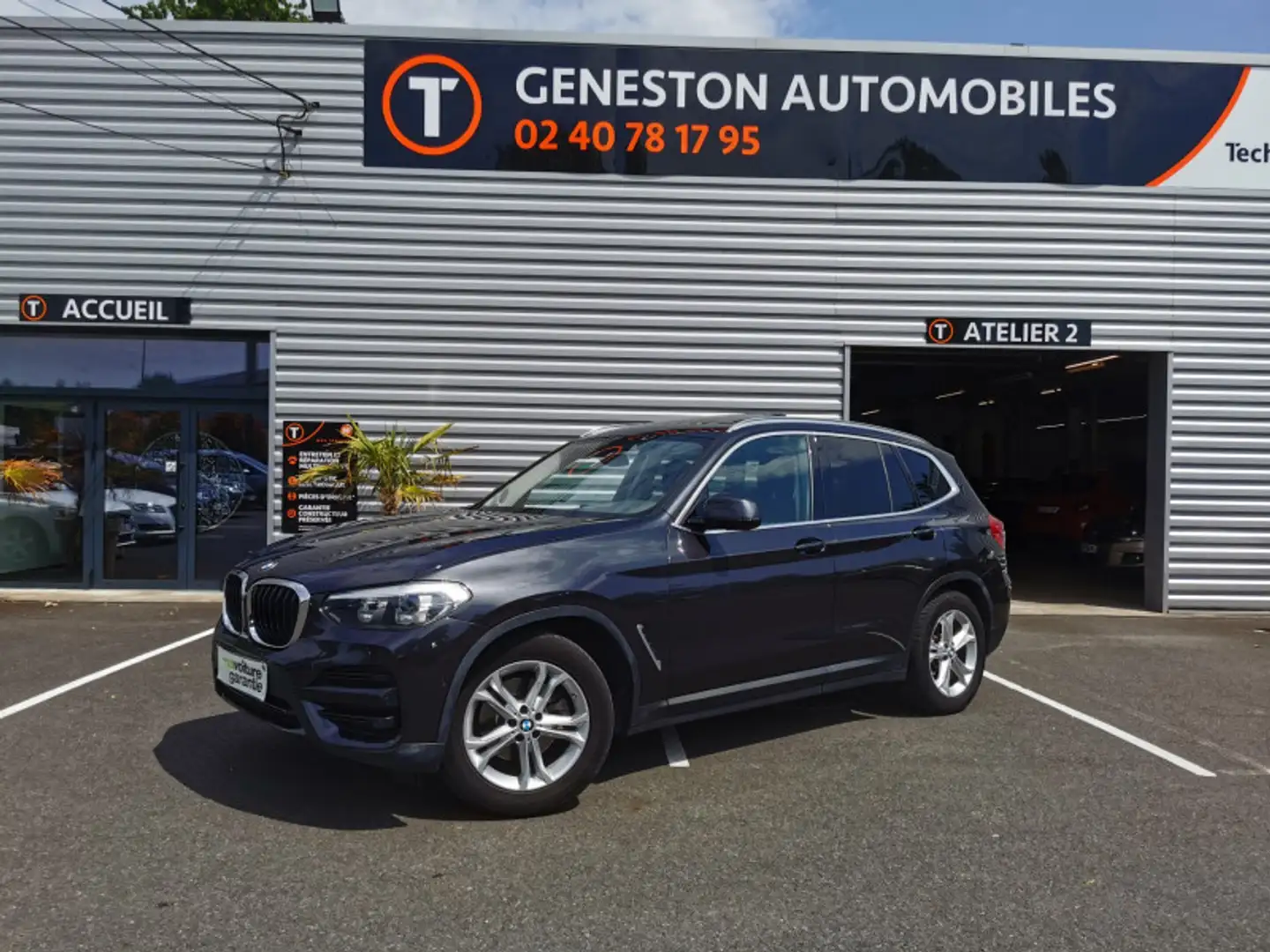 BMW X3 (G01) SDRIVE18DA 150CH  BUSINESS DESIGN Gris - 1