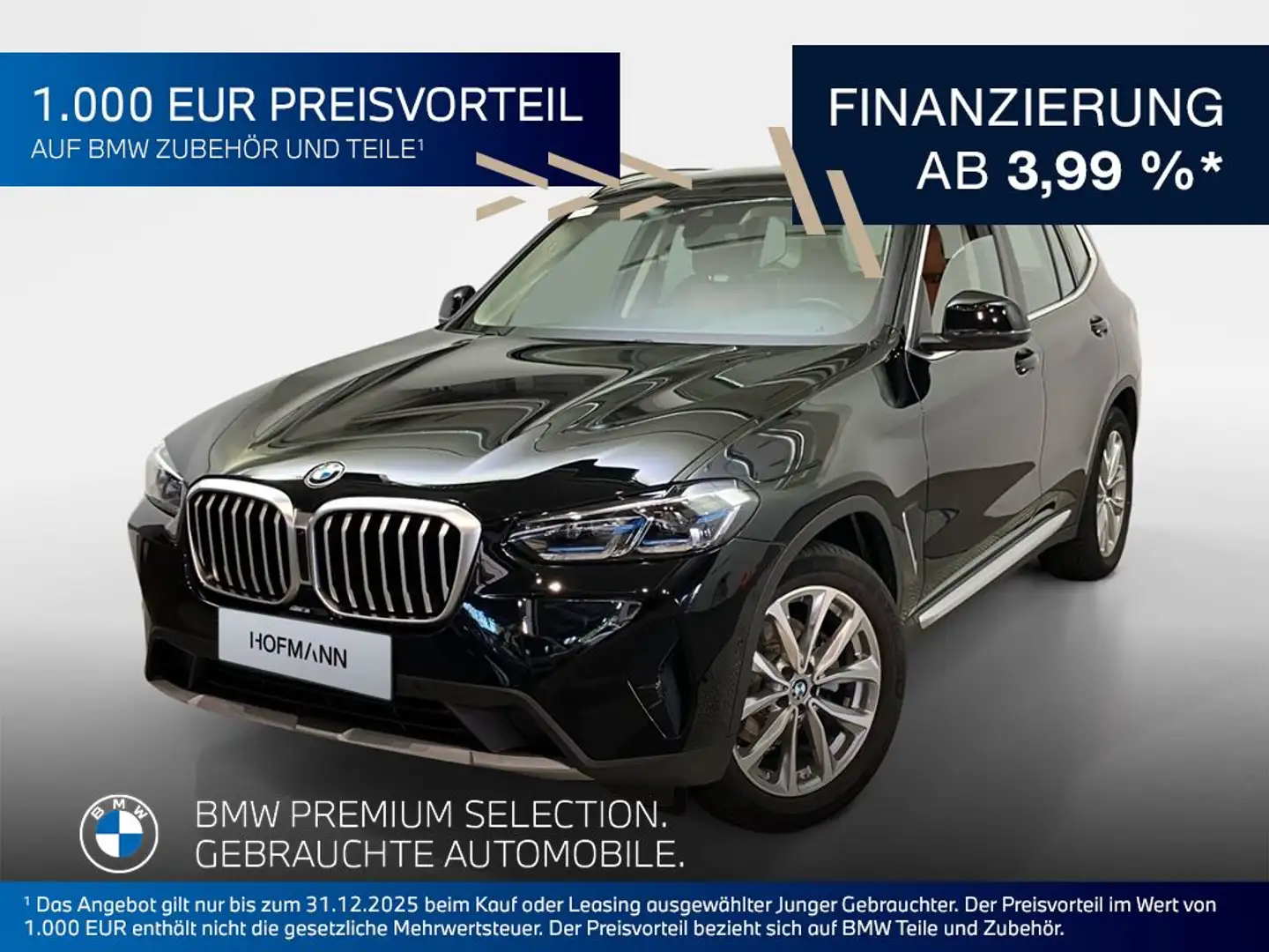 BMW X3 Schwarz - 1