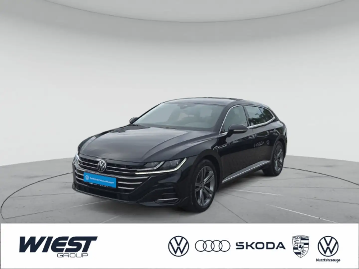 Volkswagen Arteon Arteon Shootingbrake R-Line 2.0 TDI DSG, LED/NAV Schwarz - 1