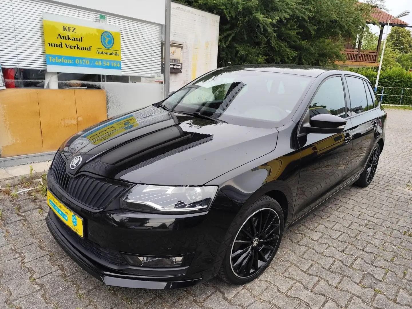Skoda Rapid/Spaceback Spaceback Monte Carlo Xenon Pdc Panorama Noir - 1