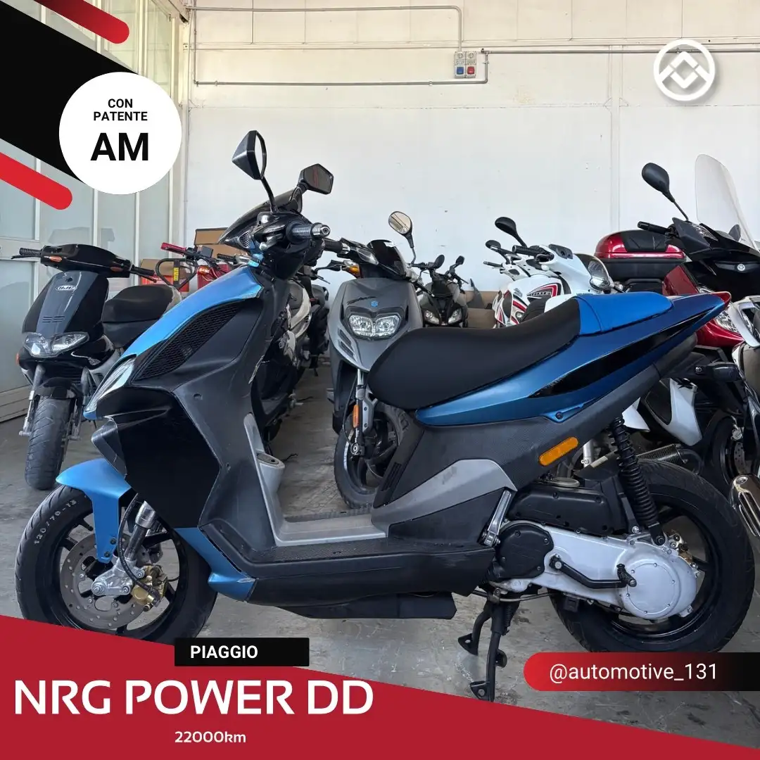Piaggio NRG Power Bleu - 1