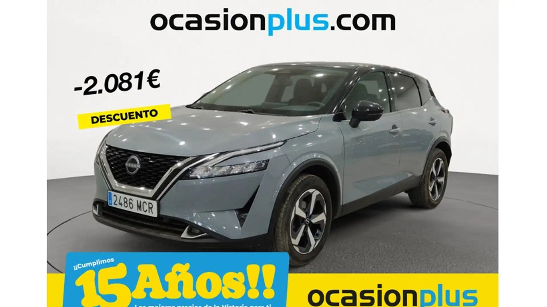 Nissan Qashqai 1.3 DIG-T mHEV 12V N-Connecta 4x2 103kW Gris - 1