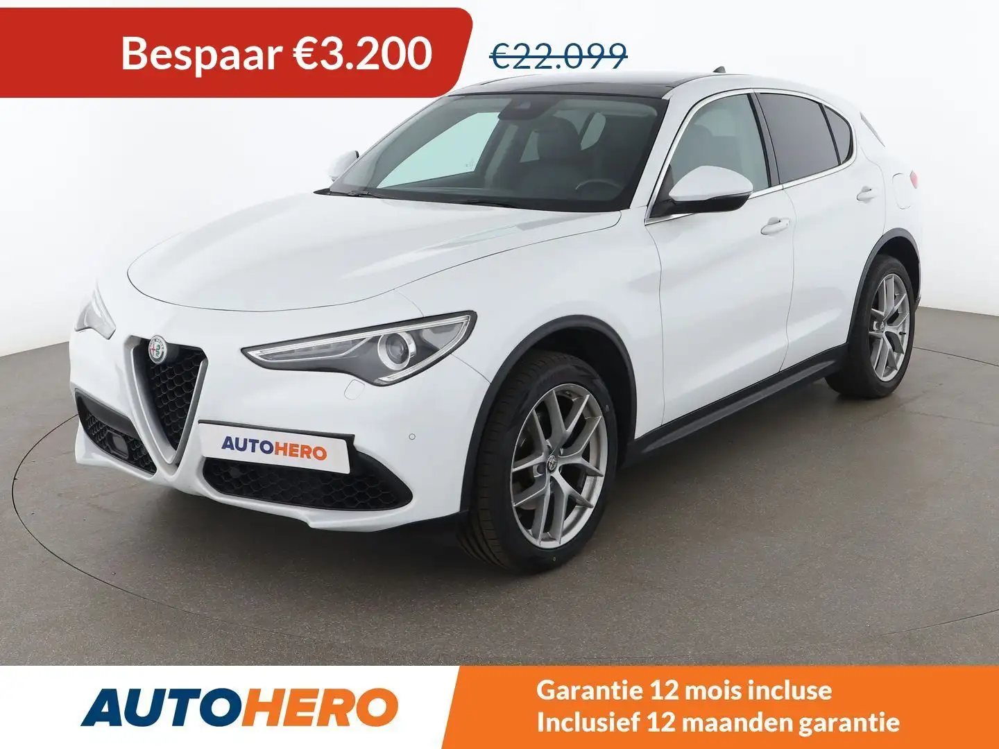 Alfa Romeo Stelvio 2.0 Turbo First Edition Wit - 1