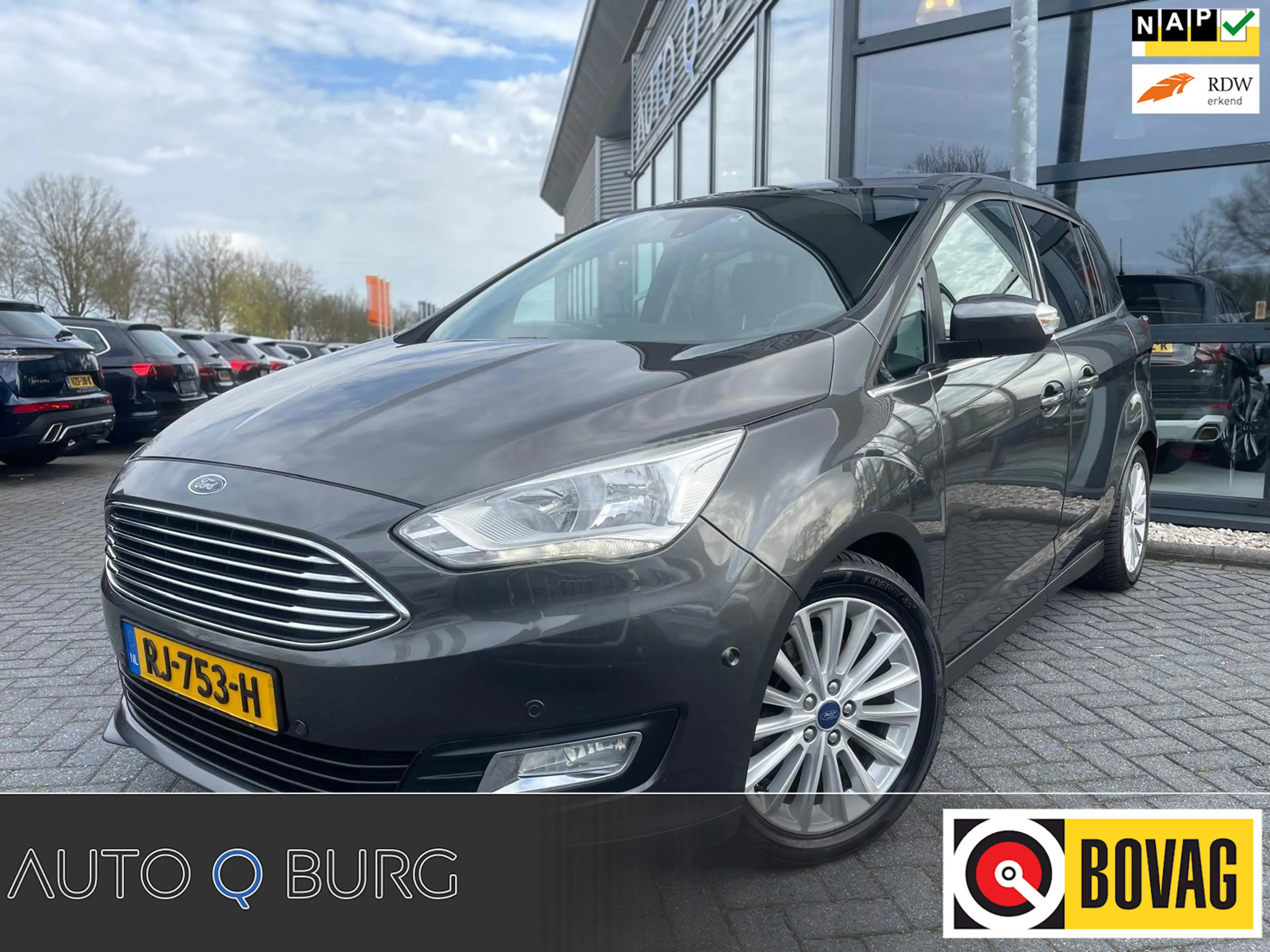 Ford Grand C-Max 1.0 Titanium | 7 Persoons | Schuifdeuren | PDC | L