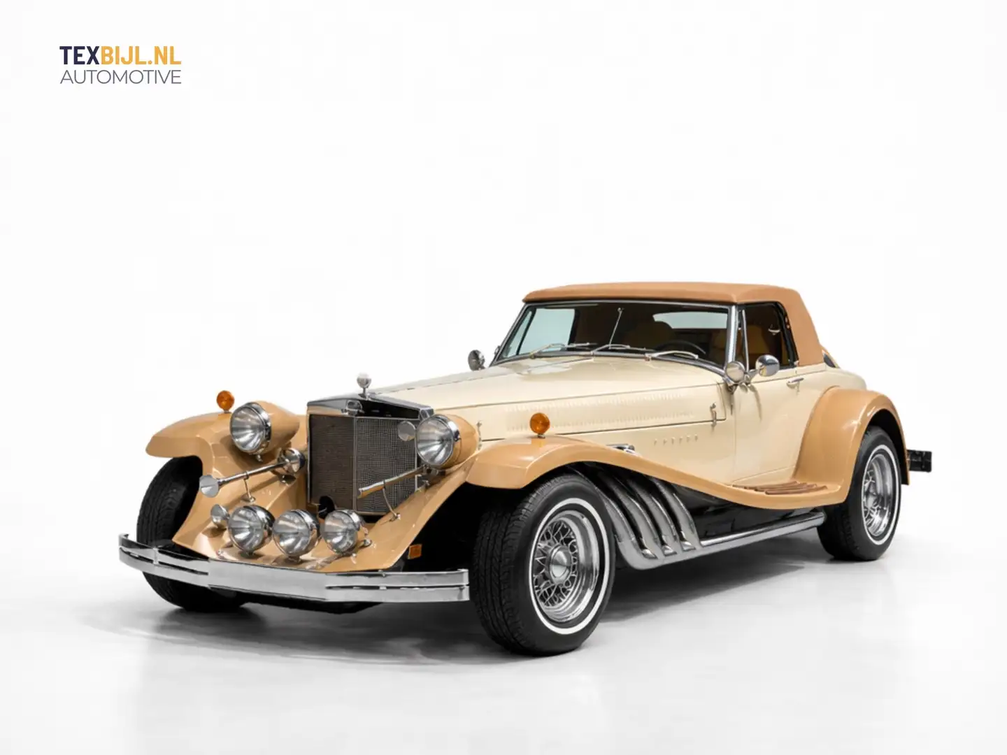 Oldtimer Clenet Series 1 Roadster 225/250 Clenet Series 1 Roadster Beige - 1