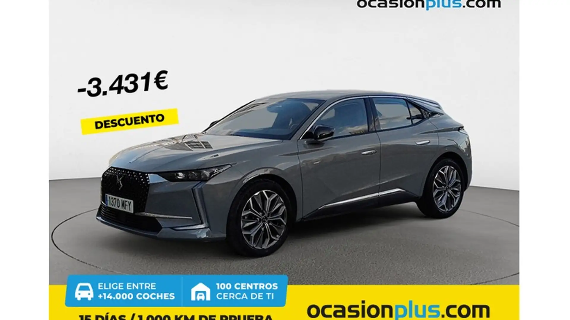 DS Automobiles DS 4 BlueHDi Trocadero Aut. 130 Gris - 1