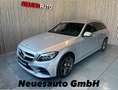 Mercedes-Benz C 220 T d 4Matic*AMG*Service NEU*AHK*Standh.*1.Besitz* Gris - thumbnail 1
