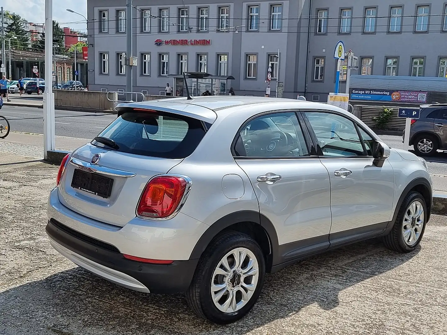 Fiat 500X 1,4 Multi-Air2 Turbo 140 City Look Pop Star Silber - 2