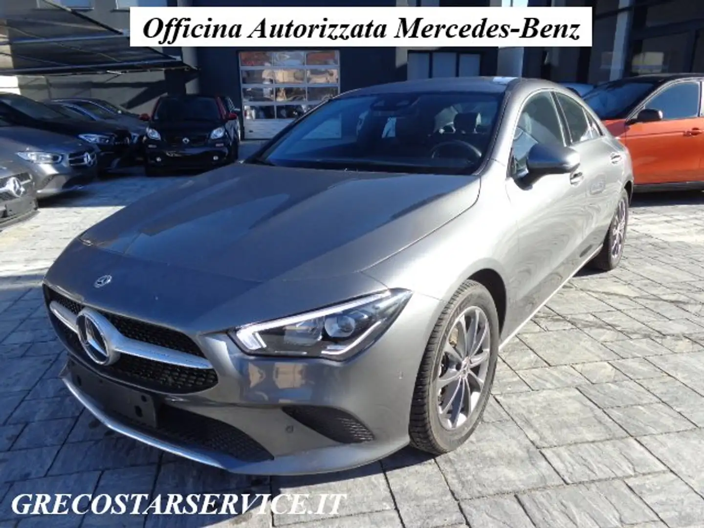 Mercedes-Benz CLA 180 Coupe Sport Automatic LED/NAVI/PARKING/FULL Grigio - 1