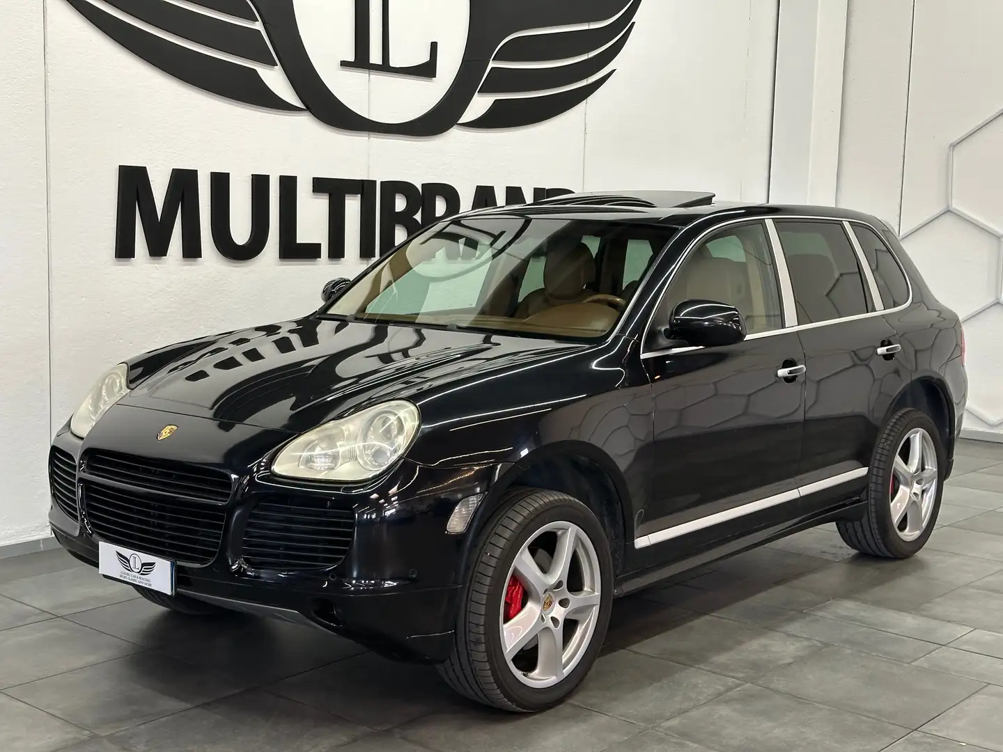 Porsche Cayenne 4.5 TURBO 450CV TIPTRONIC FULL GARANZIE PERMUTE Чорний - 2