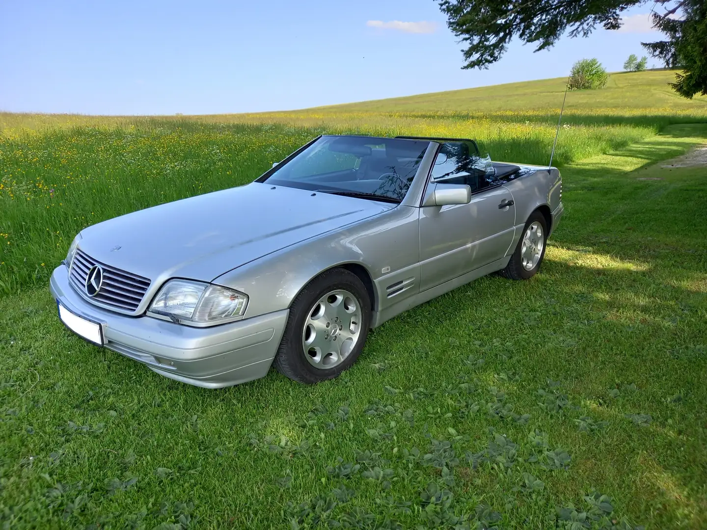 Mercedes-Benz SL 320 Wertiger R129 Note 2+ mit 6Zyl. Reihenmotor M104 Argent - 2