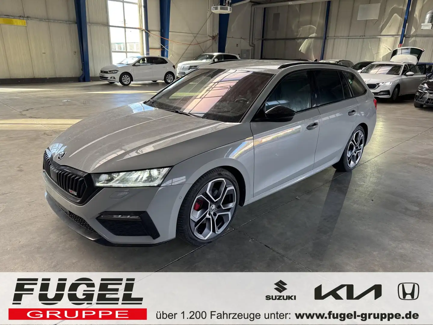 Skoda Octavia Combi 2.0 TDI DSG 4x4 RS LED|AHK|Headup|ACC|4xSHZ| Grau - 1