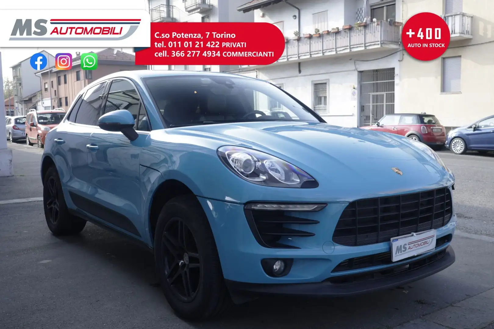 Porsche Macan Porsche Macan 2.0 Benzina 252cv Unicoproprietario Blu/Azzurro - 1