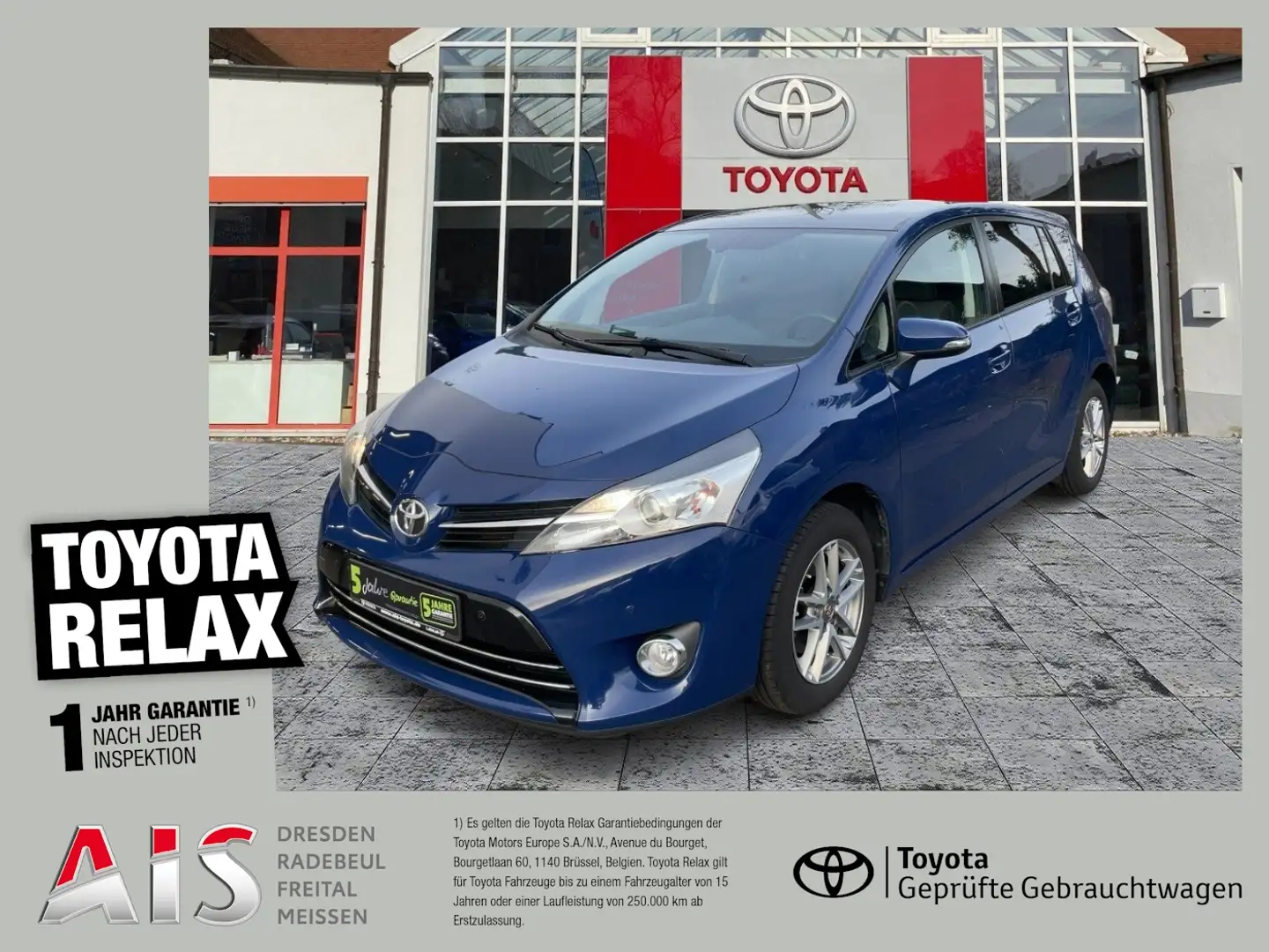 Toyota Verso 1.8 SkyView Edition Navi+Pano+SD Blau - 1