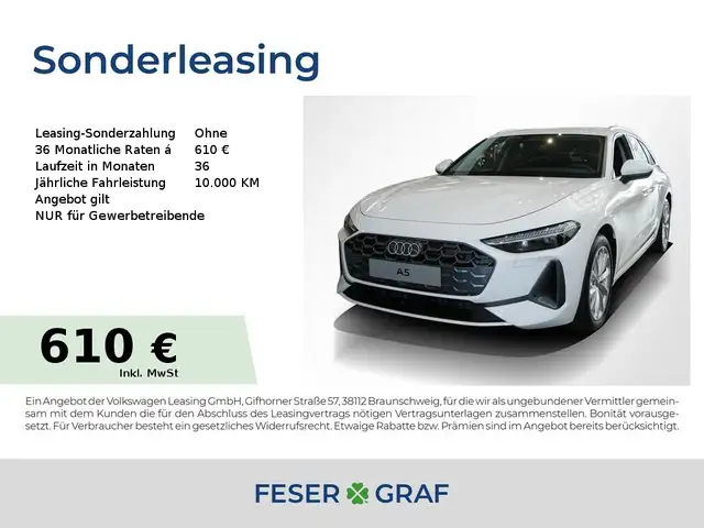 Audi A5 in White for sale