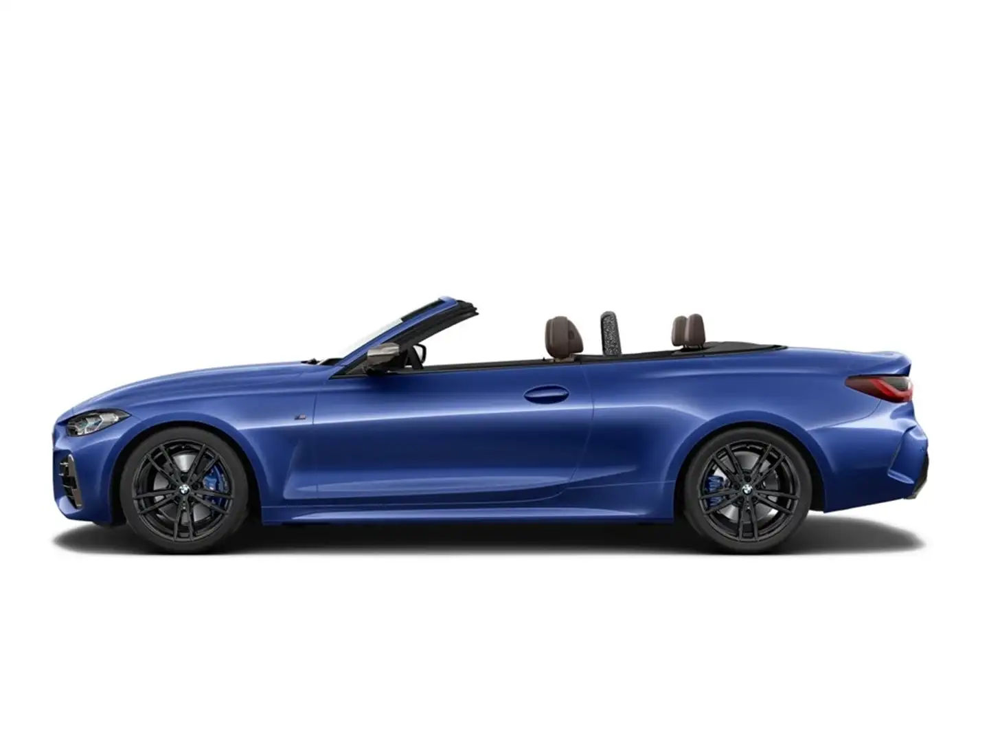 BMW 440 Cabrio Sportpaket HUD StandHZG Navi Leder Digitale Blau - 2