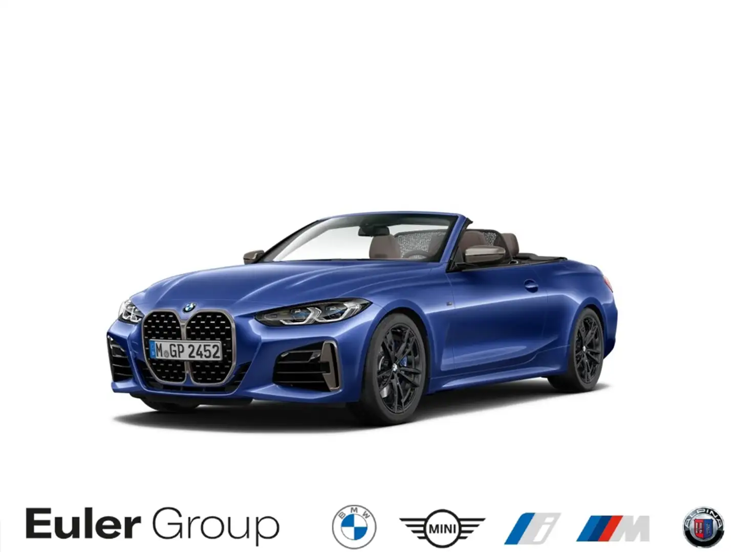 BMW 440 Cabrio Sportpaket HUD StandHZG Navi Leder Digitale Blau - 1