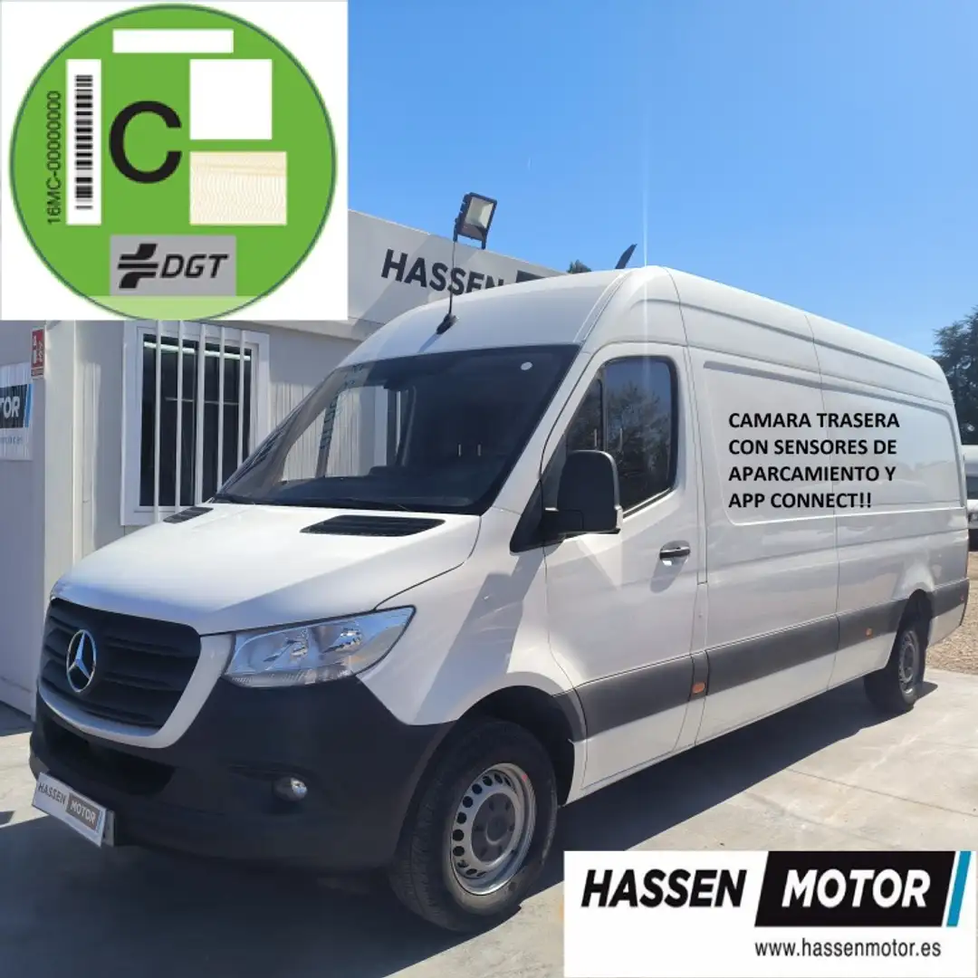 Mercedes-Benz Sprinter Furgón 314CDI Largo T.E. tT Bianco - 1