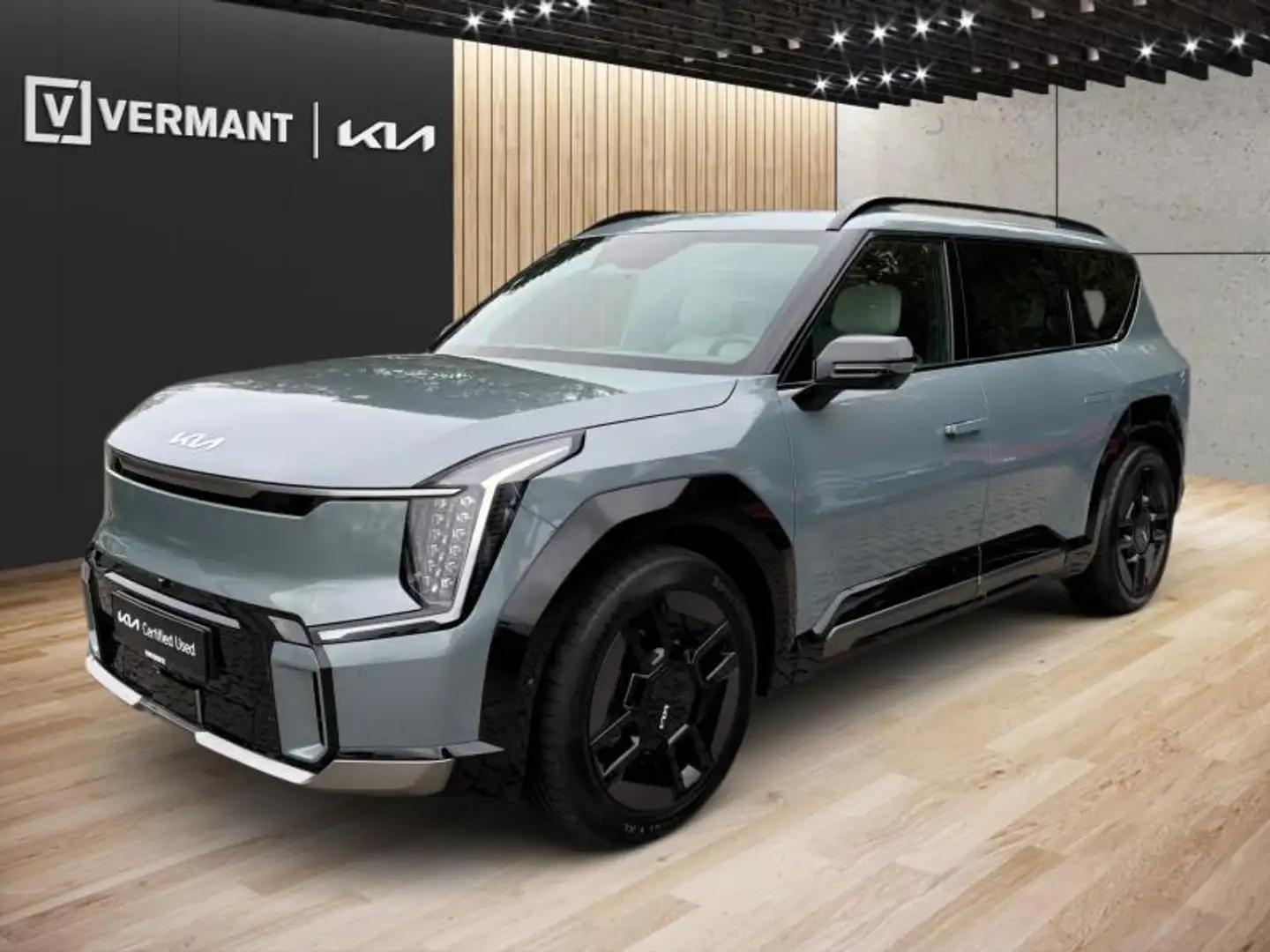 Kia EV9 99,8 kWh AWD GT Line 7pl Grün - 1