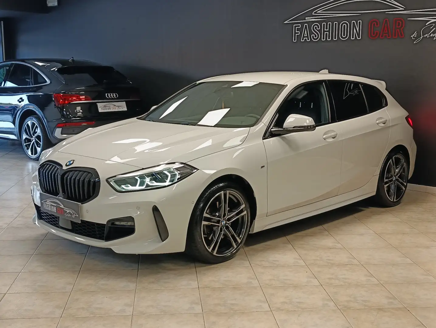 BMW 118 118d Msport auto Bianco - 2