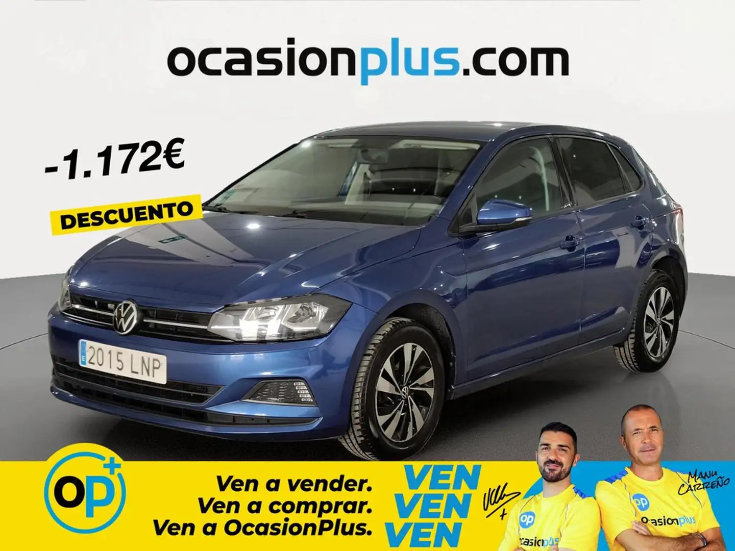 Volkswagen Polo 1.0 TSI Advance 70kW Azul - 1