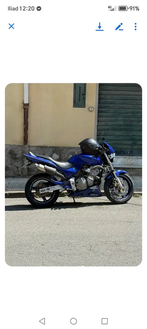 Honda Hornet Blau - 1