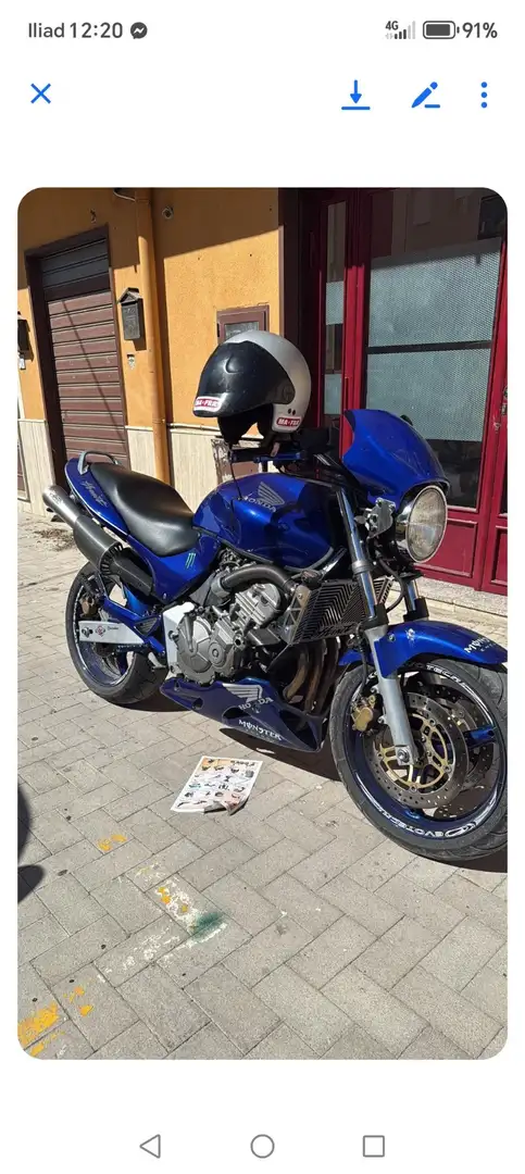 Honda Hornet Blau - 2