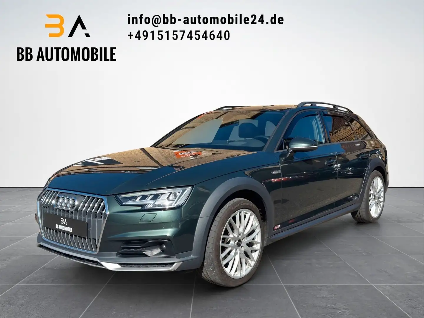 Audi A4 allroad quattro MATRIX ACC HUD B&O CAM AHK Verde - 1