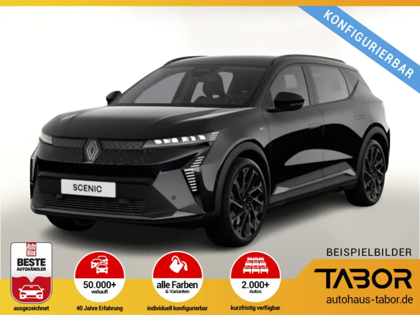 Renault Scenic E-TECH Esprit Alpine 220 Long Range Schwarz - 1