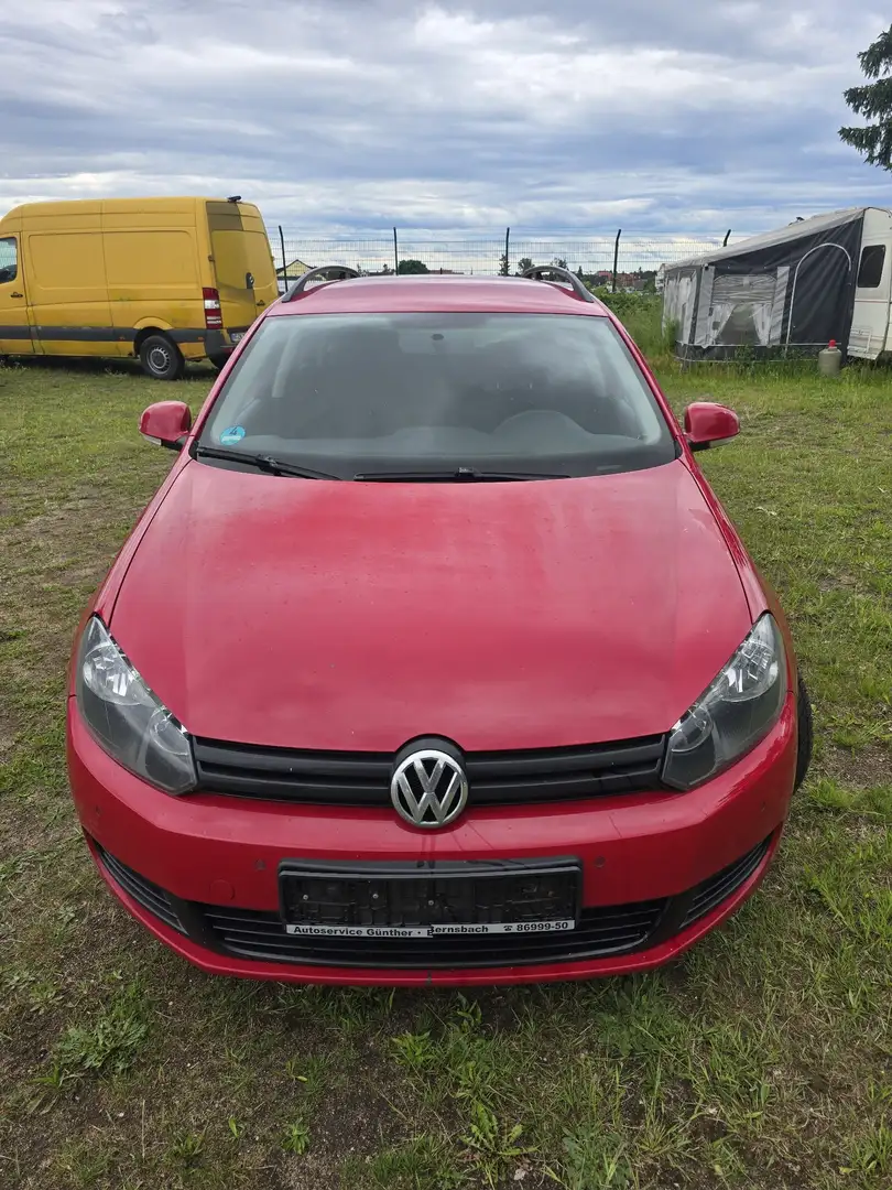 Volkswagen Golf Variant 1.6 TDI DPF Comfortline Rot - 2
