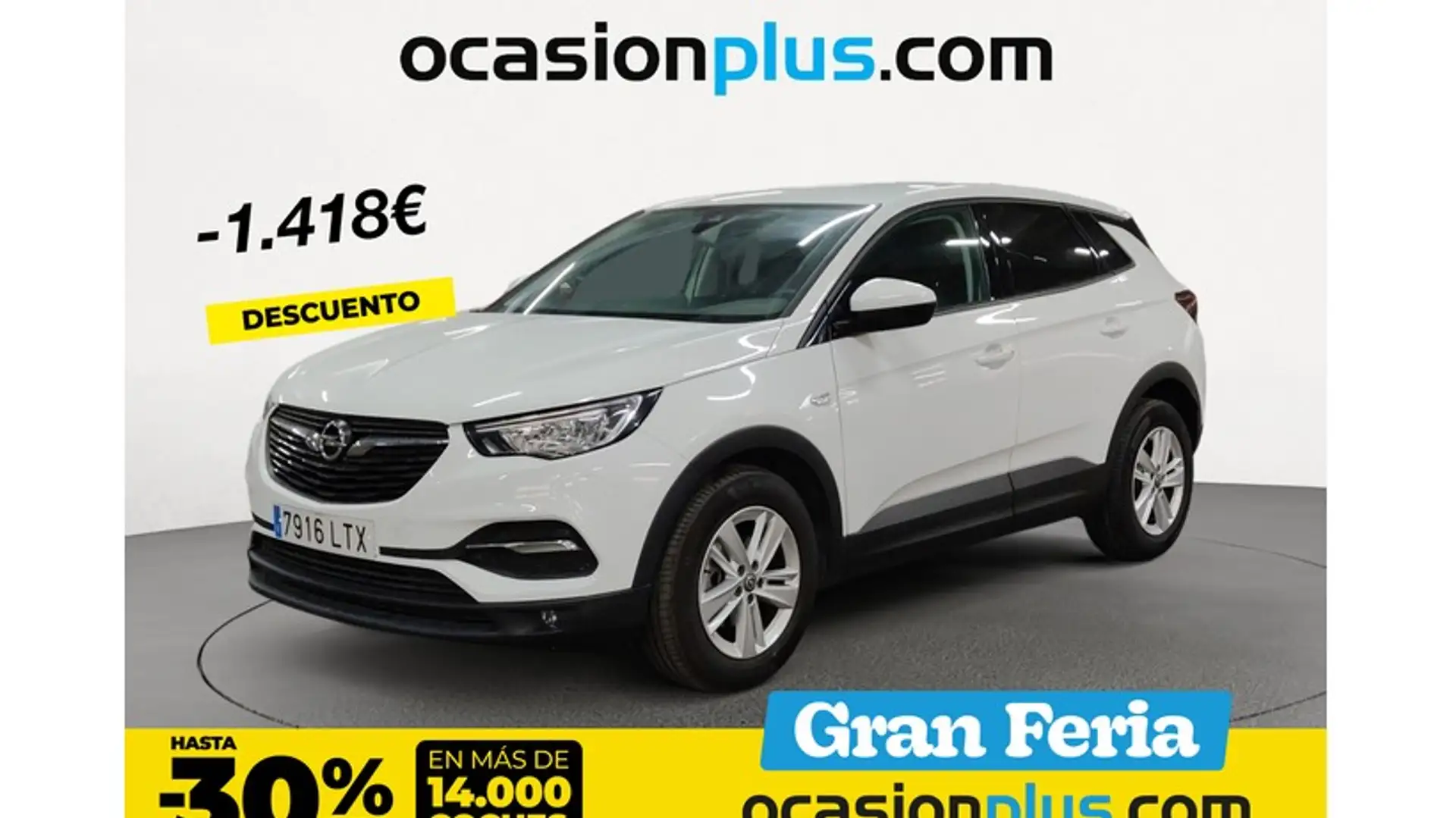 Opel Grandland X 1.2T S&S Edition 130 Blanco - 1
