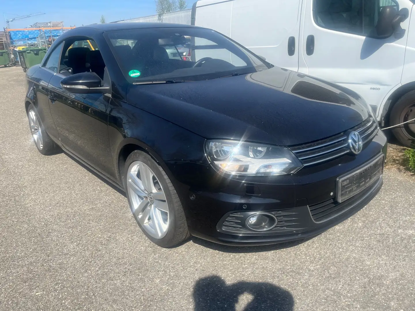 Volkswagen Eos Sport Style DSG TÜV NEU Schwarz - 1