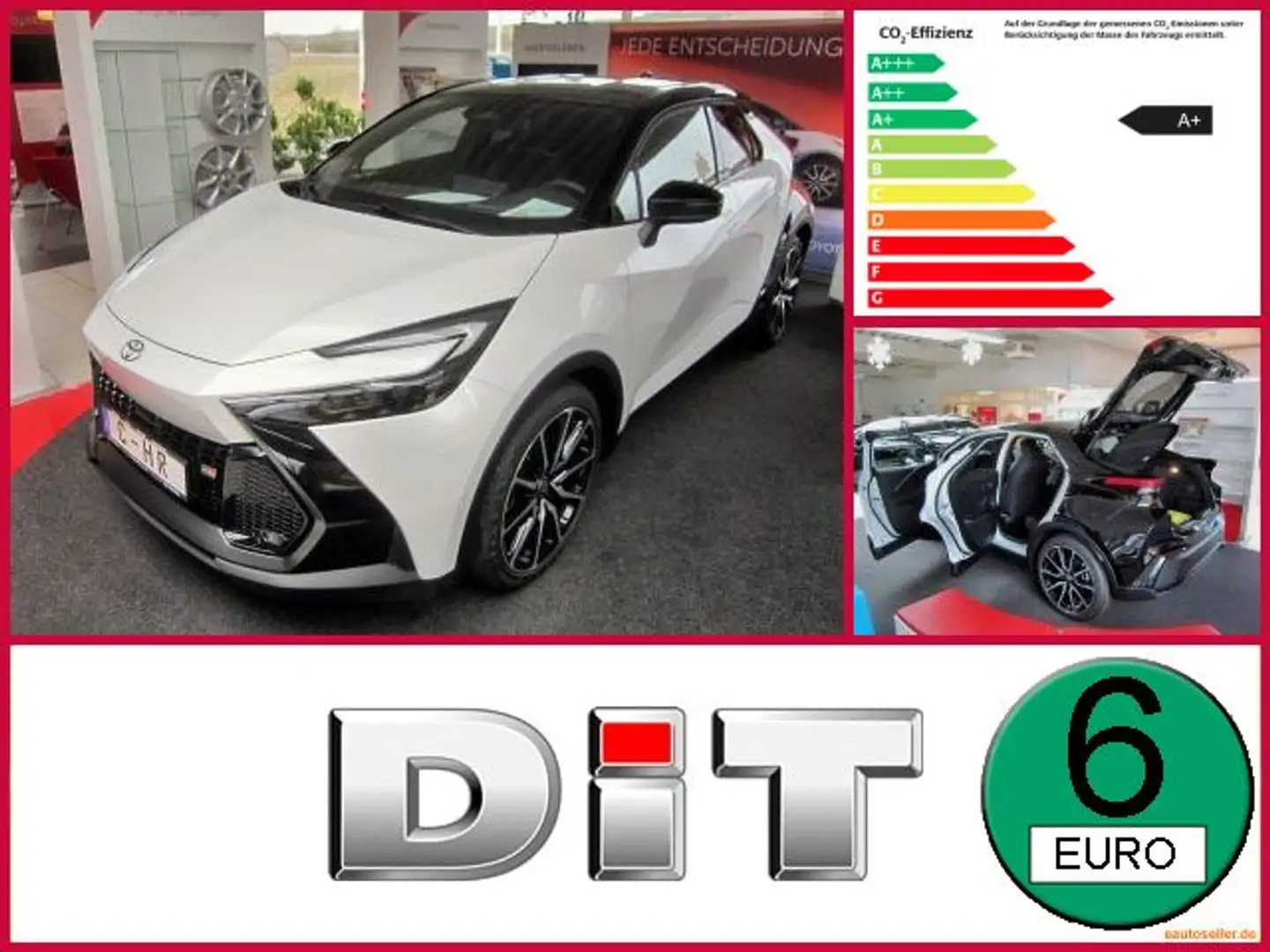 Toyota C-HR 2.0 Hybrid GR Sport Premiere n. Mod. Schwarz - 1