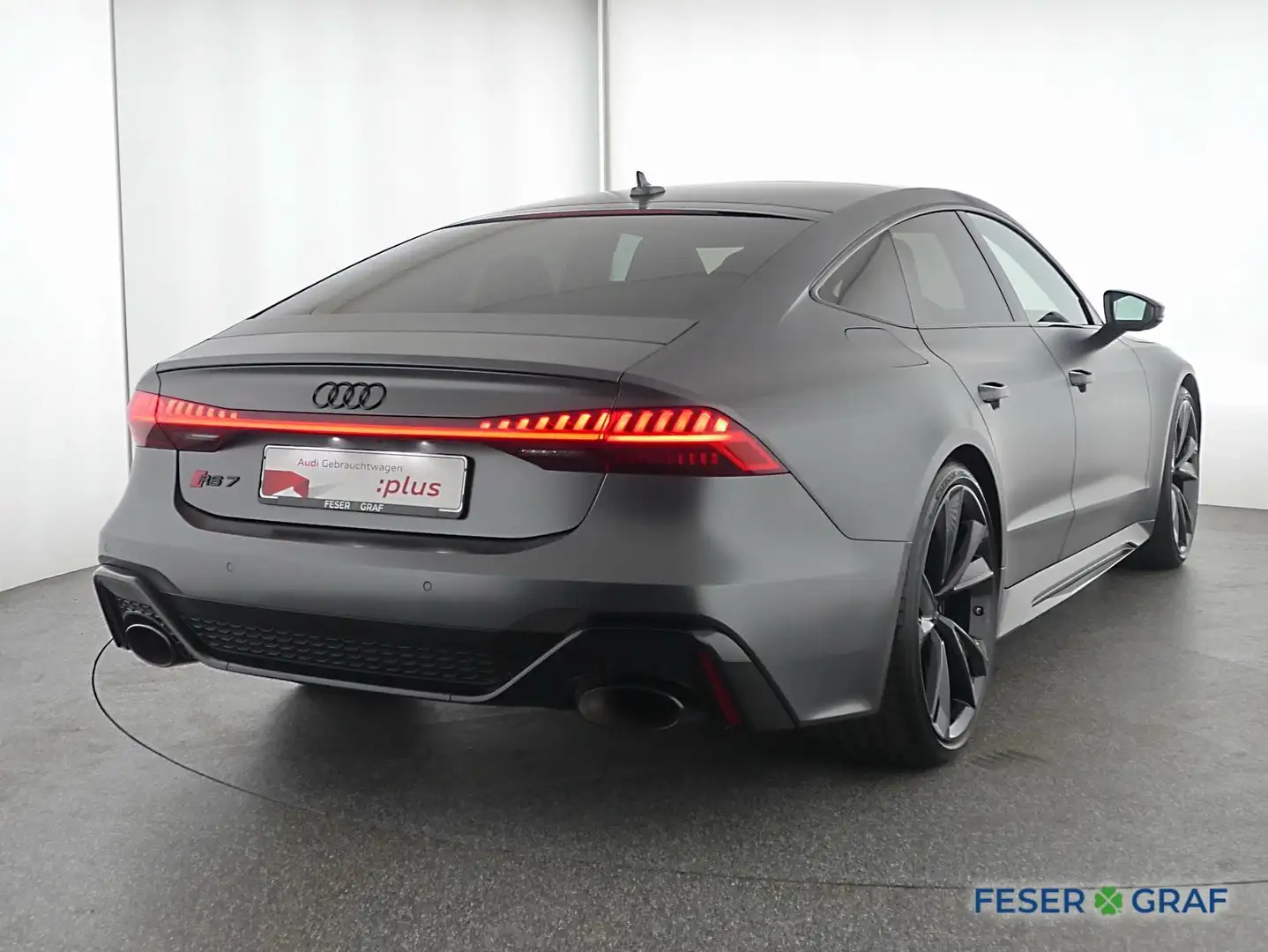 Audi RS7 Sportback RS 7 Matteffekt/Matrix-LED/Pano/Leder Grau - 2