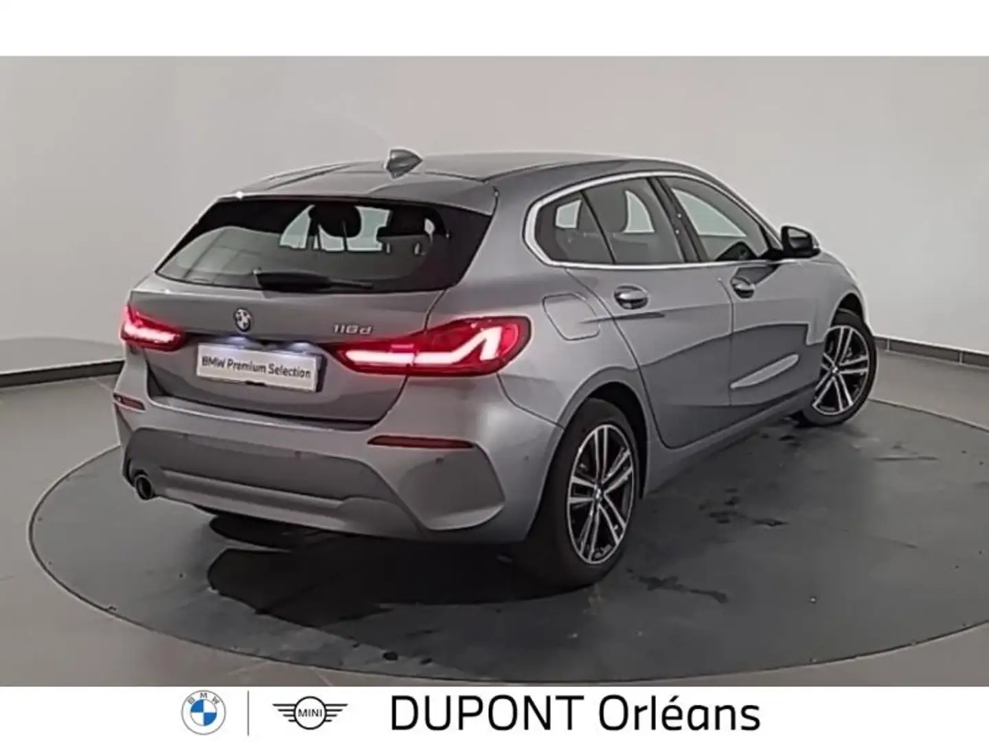 BMW 116 116d 116ch Business Design Gris - 2