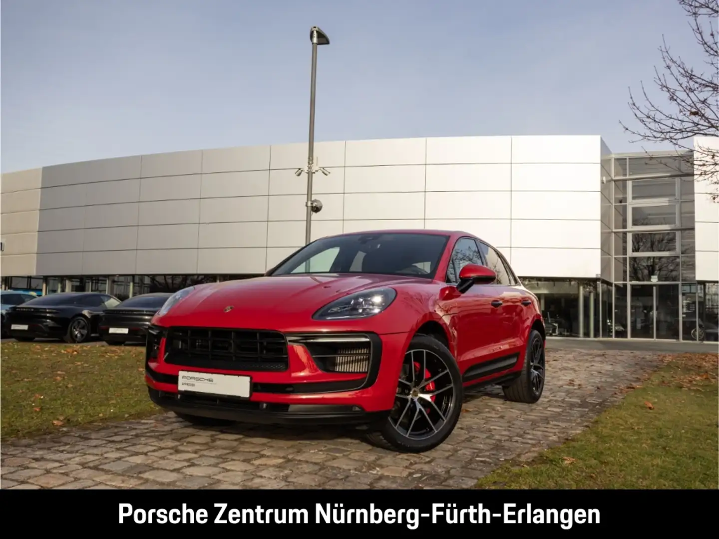 Porsche Macan S LED PDLS+ Rückfahrkamera Sportabgasanlage Rot - 1