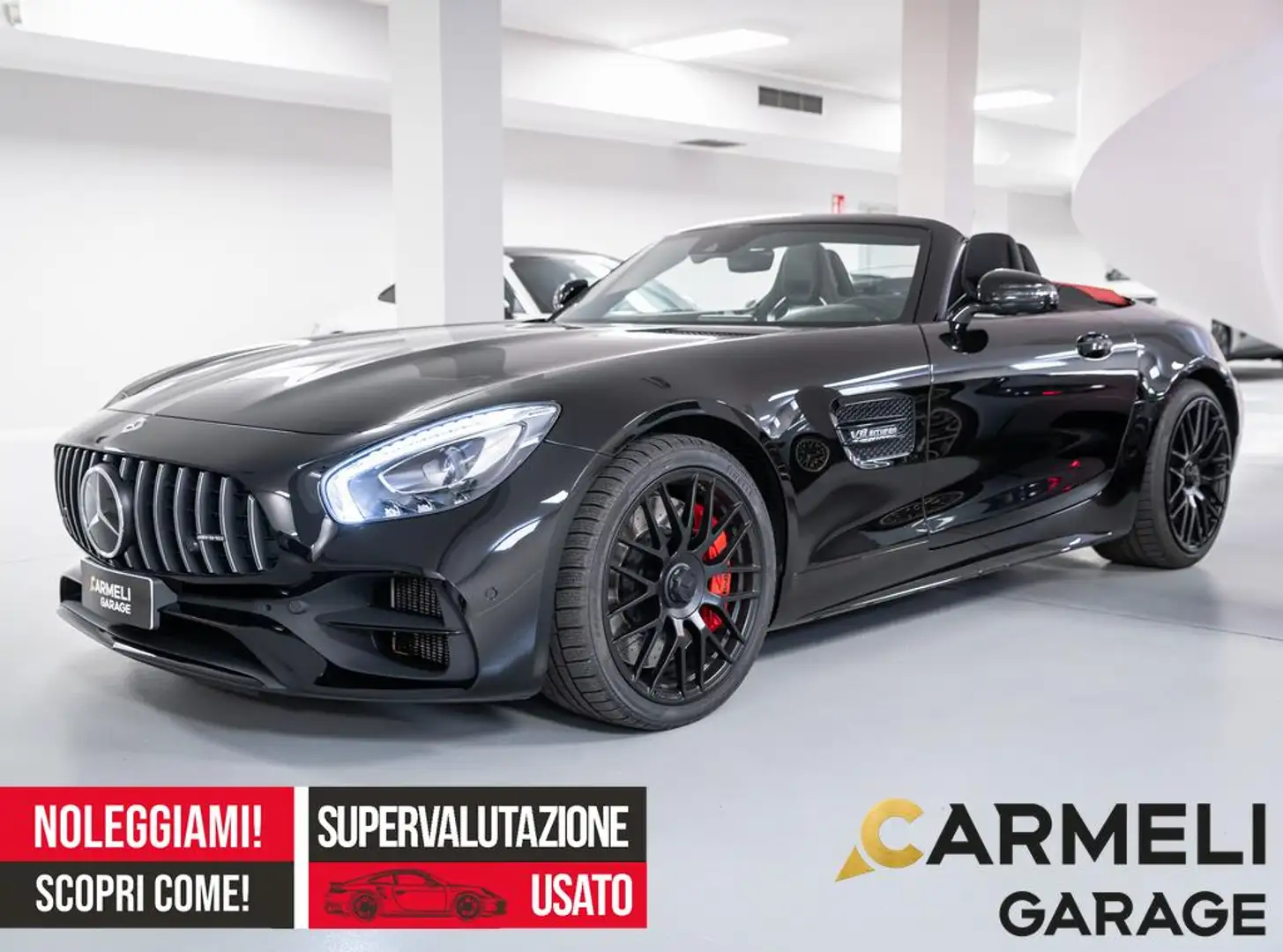 Mercedes-Benz AMG GT C ROADSTER-557 CV-PACK PLUS AMG DYNAMIC Nero - 1