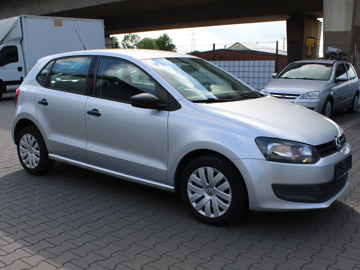 Volkswagen Polo Trendline 1.2 TDI 55 kW Klima PDC Silber - 1