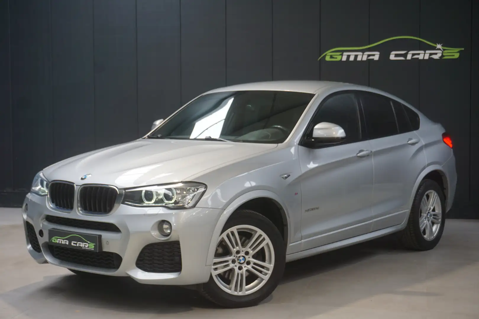 BMW X4 xDrive20d Aut. M Pack-Nav-PDC-Airco-Leder-Garantie Argent - 1