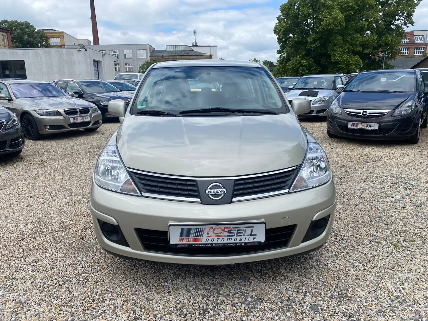 Nissan Tiida 1.6 visia Euro4 Klima Bluetooth 2.Hand Бежевий - 2