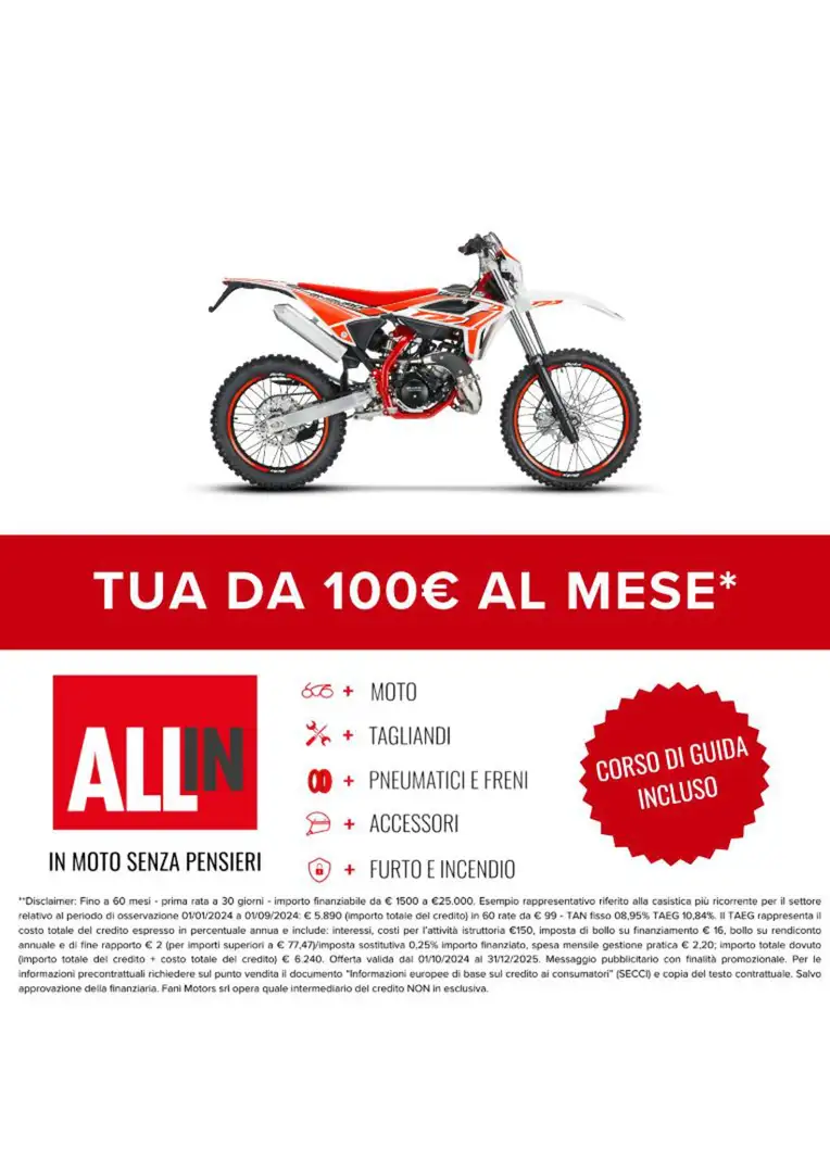 Beta RR Enduro SPORT Bianco - 2