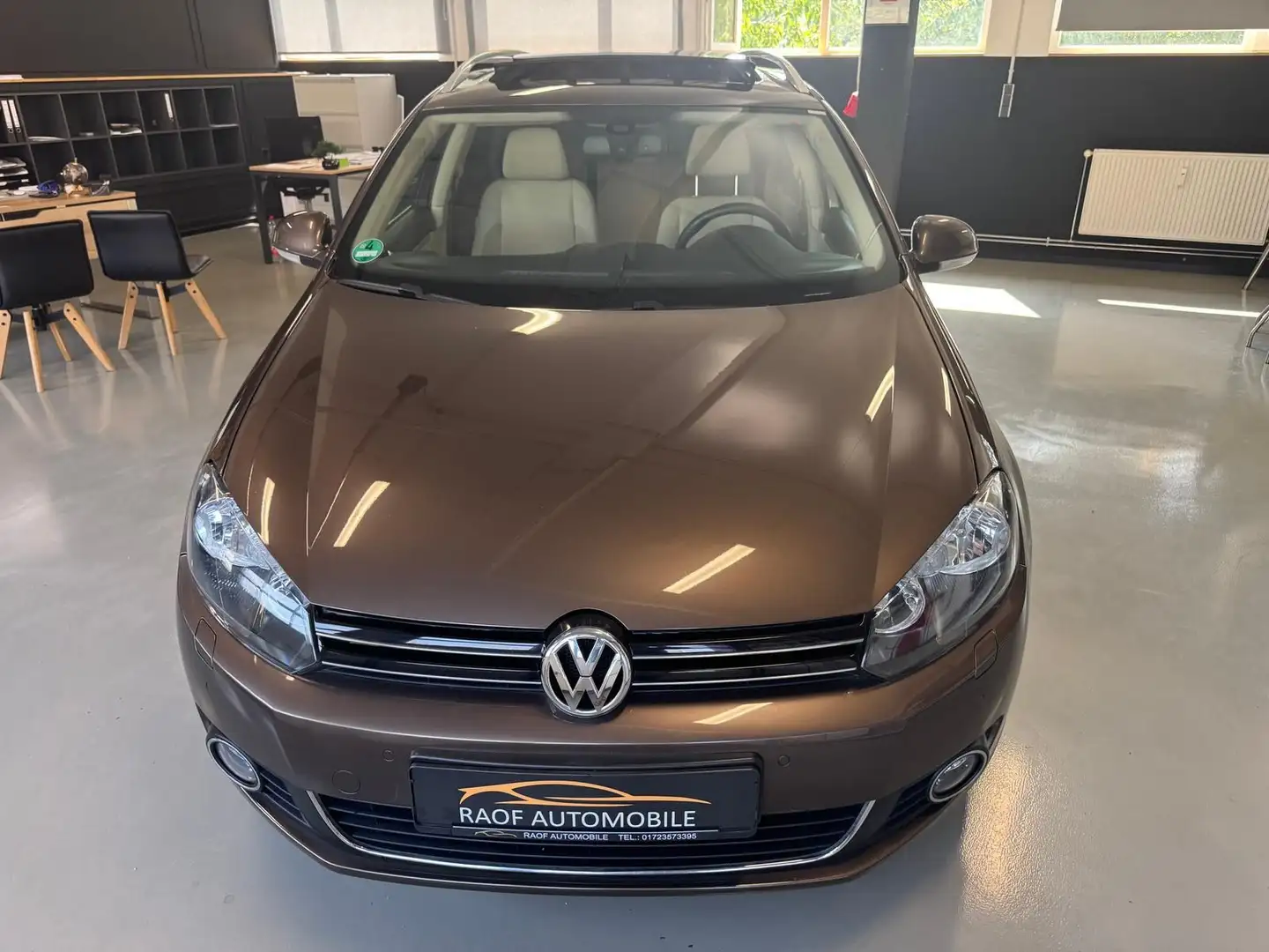 Volkswagen Golf 1.4 16V TSI HIGHLINE SHZ KLIMA NAVI Brun - 2