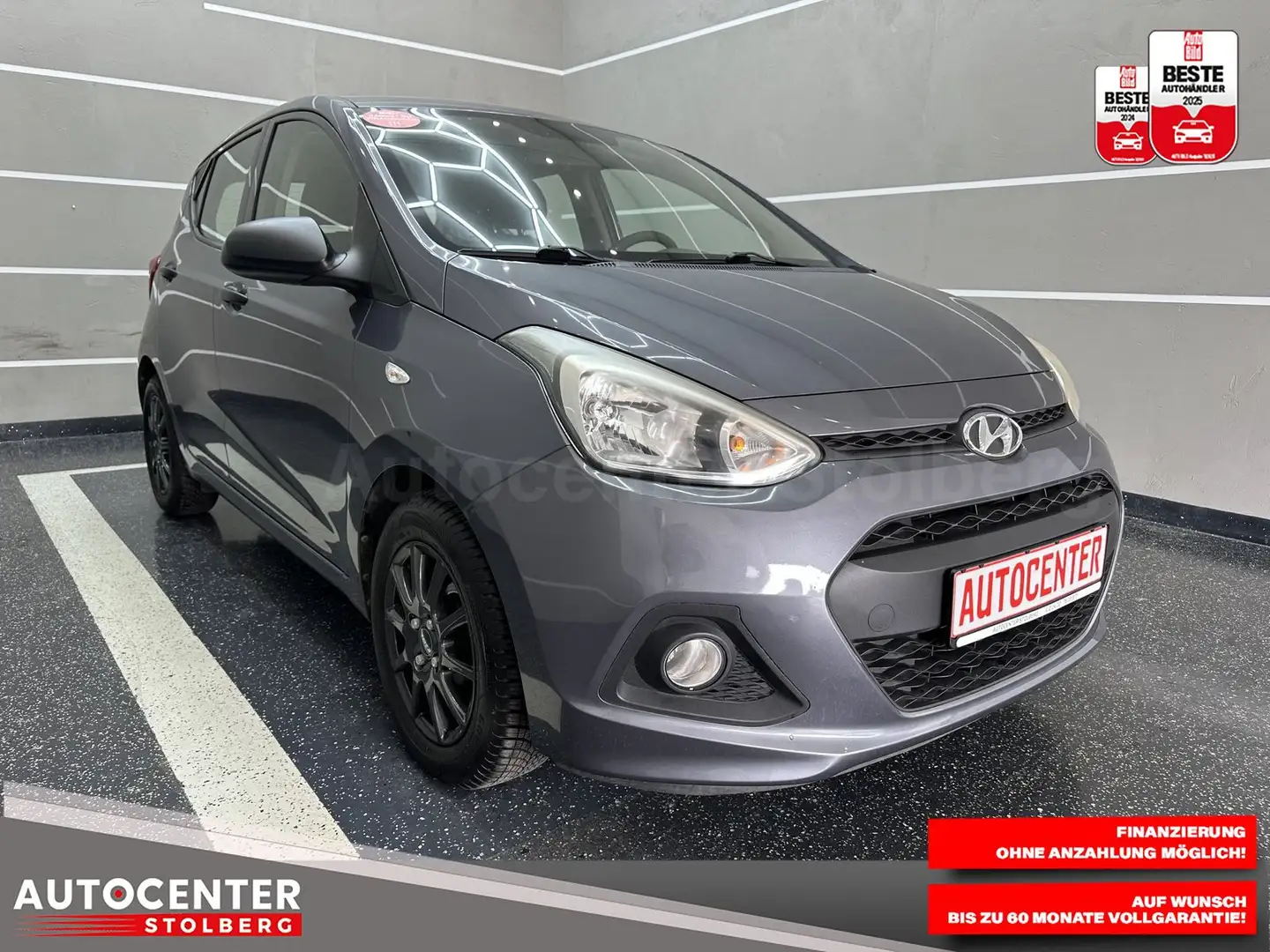 Hyundai i10 Classic "WENIG KM-CD-USB-AUX IN-ALU" Gri - 2