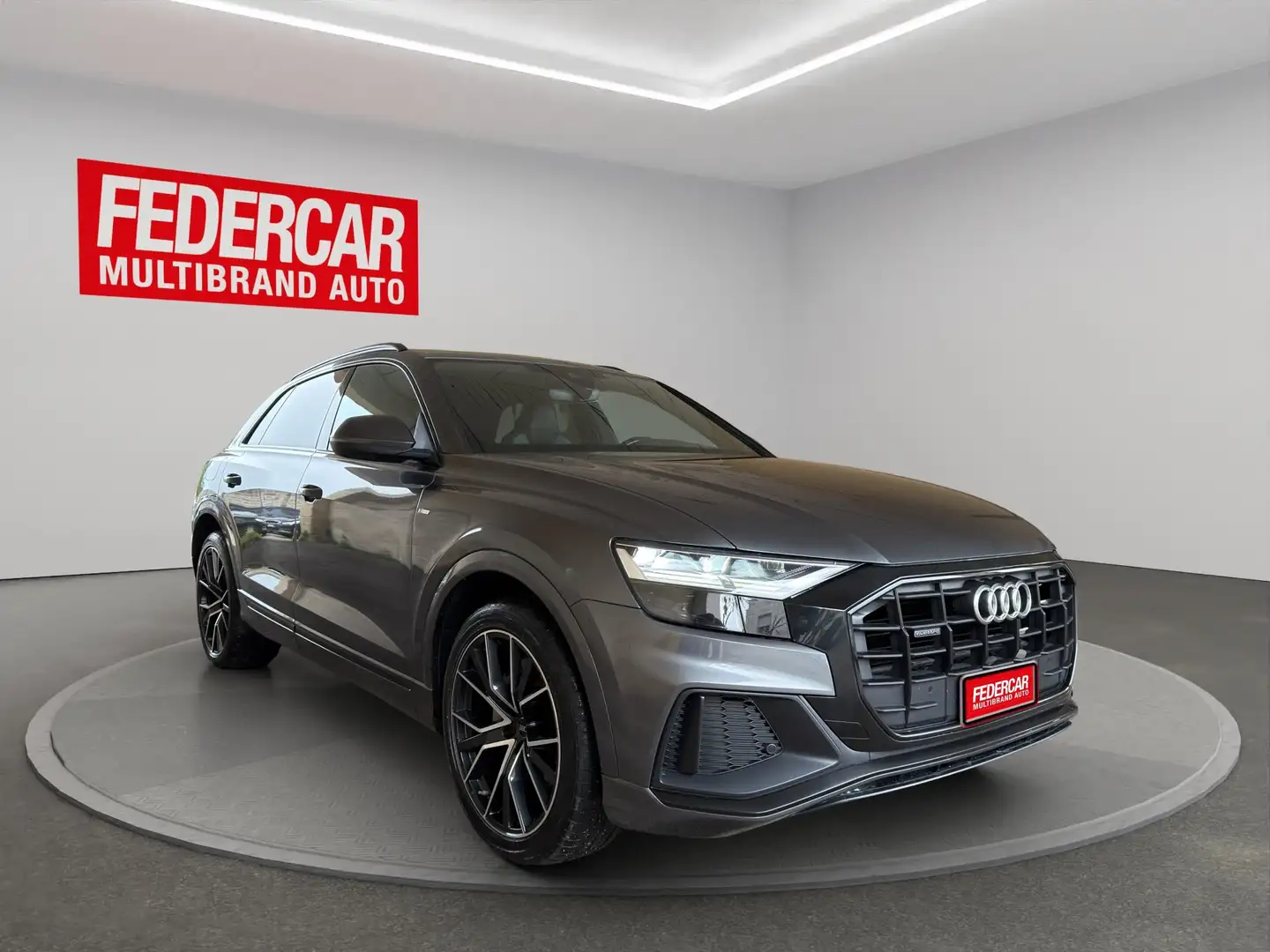Audi Q8 50 3.0 tdi mhev Sport quattro tiptronic S LINE Grau - 1