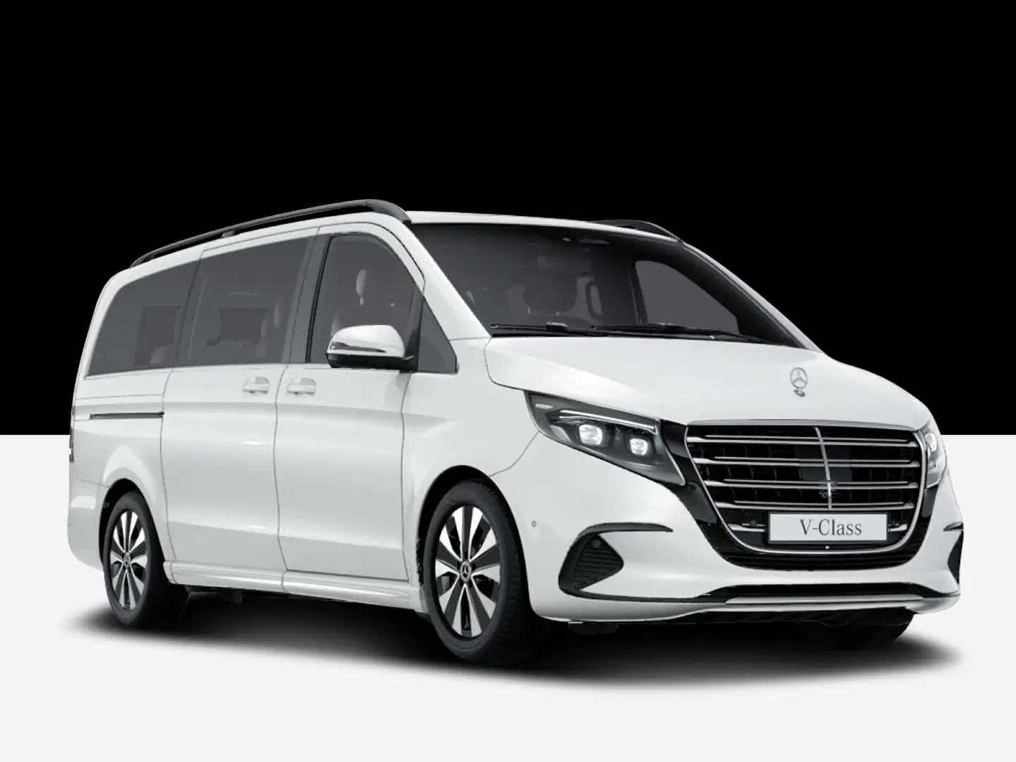 Mercedes-Benz V 300 V 300 d 4MATIC EXCLUSIVE Lang Basic/Navi/Autom. Blanc - 1