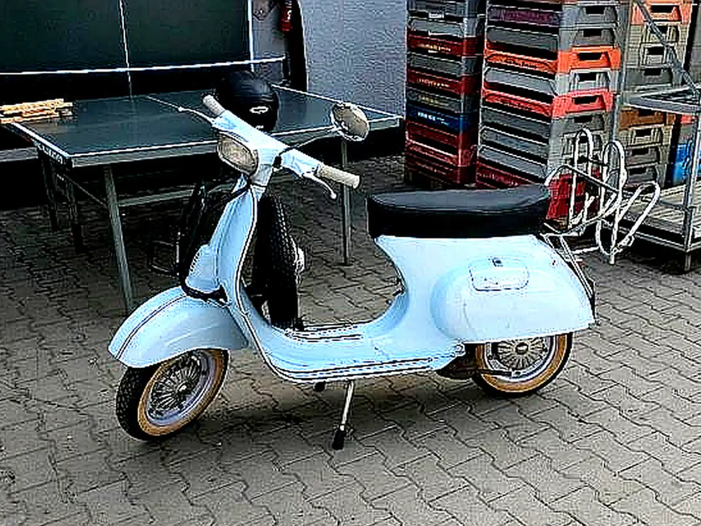 Vespa 50 N Bleu - 1