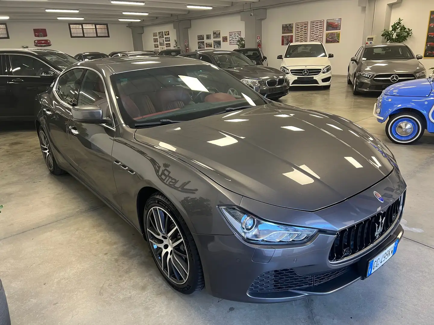Maserati Ghibli 3.0 V6 ds  auto my16 Tetto,Pelle,harman Garanzia Grigio - 1