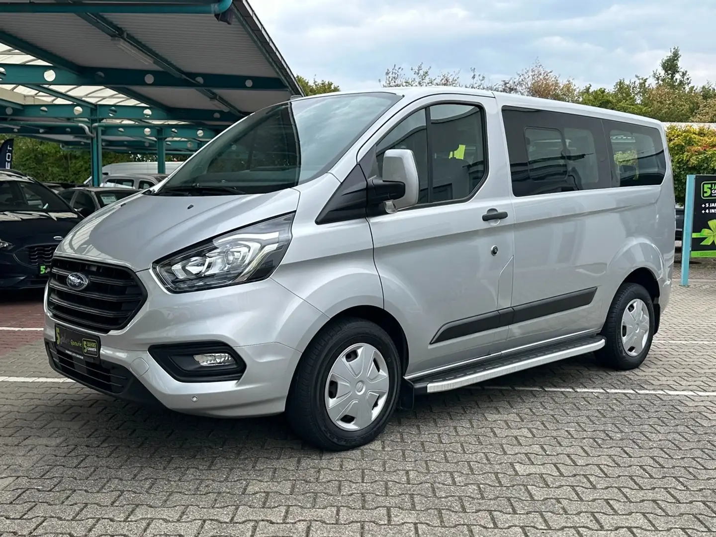 Ford Transit Custom Kombi 2.0 TDCi L1 Trend *AHK*Sitzh Argent - 2