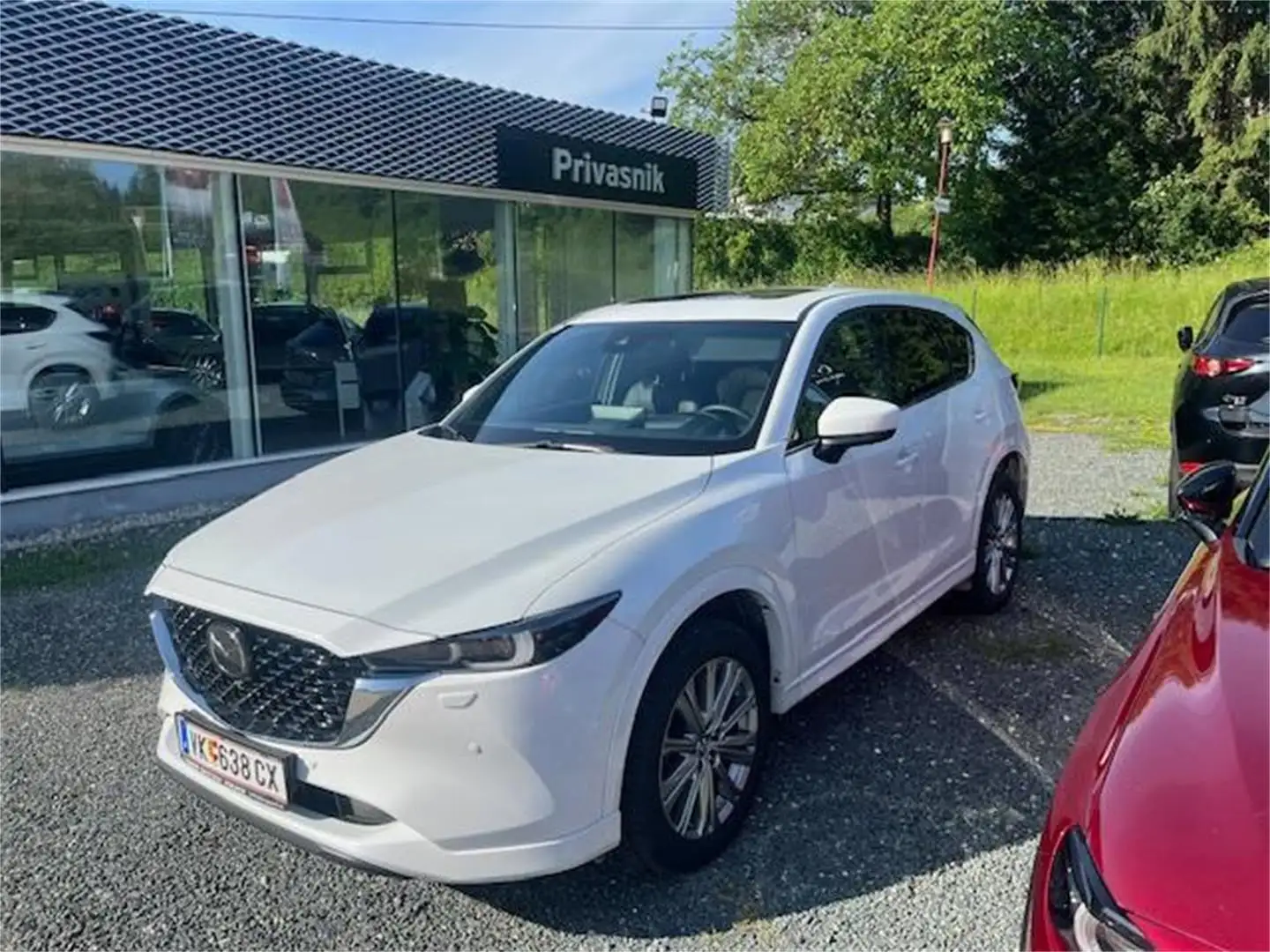 Mazda CX-5 CD184 Skyactive D AWD Takumi Aut. Winterräder Weiß - 1
